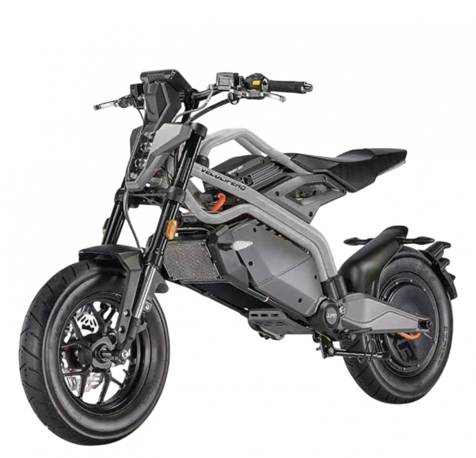 Электромотоцикл Velocifero JUMP (72V/50Ah) - Grey