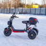 Электротрицикл WHITE SIBERIA TRIKE MINI RED 1500W